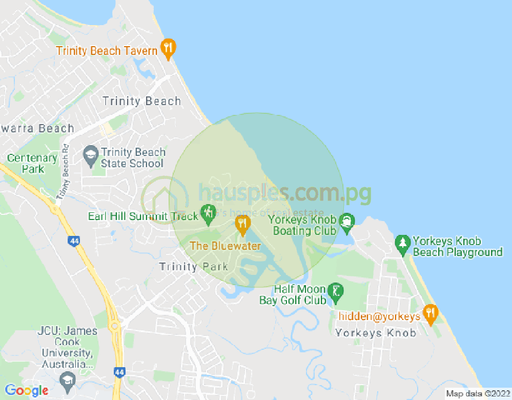 Map of 14 Coastline Parade, TRINITY BEACH, Cairns & District, 4879, QLD