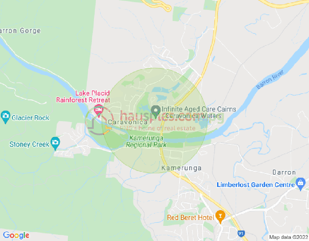 Map of 114/2-6 Lake Placid Road, Caravonica, Cairns & District, 4878, QLD