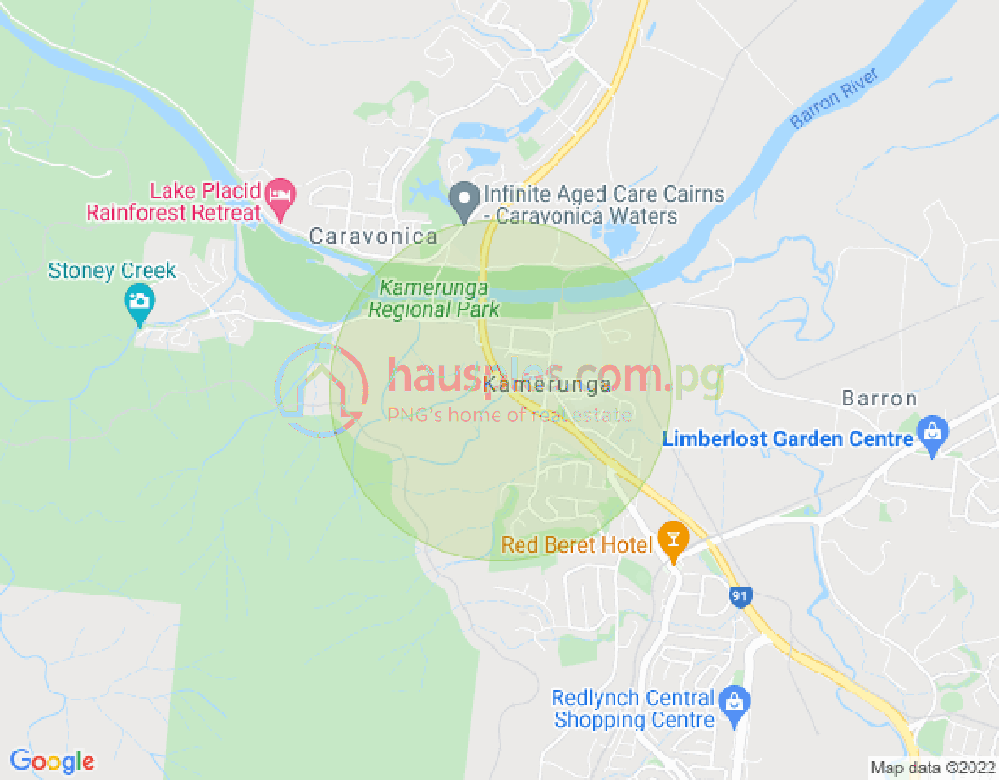 Map of 3B Hythe Street, Kamerunga, Cairns & District, 4870, QLD