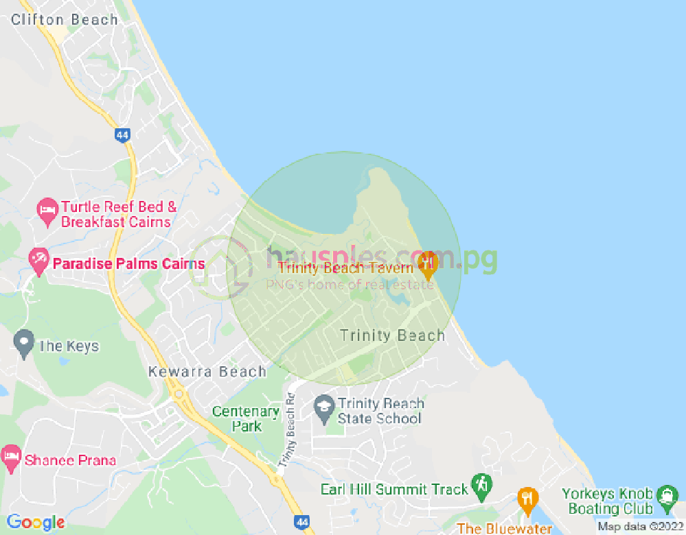 Map of 17 Natica Close, TRINITY BEACH, Cairns & District, 4879, QLD