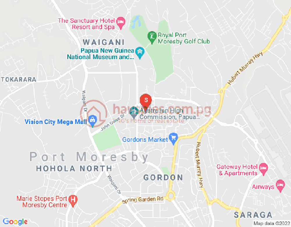 Map of Gordons 5, Port Moresby, NCD