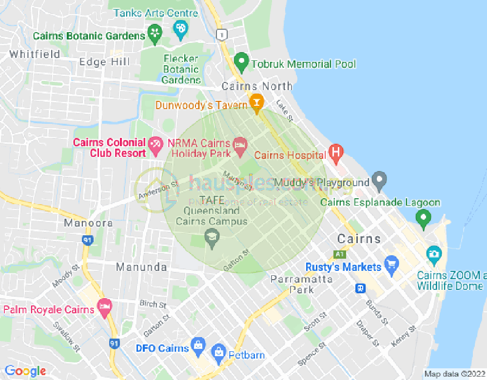 Map of 7/157 Martyn Street, MANUNDA, Cairns & District, 4870, QLD