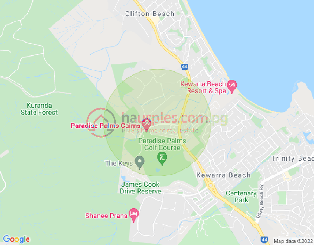 Map of 12 Stream Avenue, KEWARRA BEACH, Cairns & District, 4879, QLD