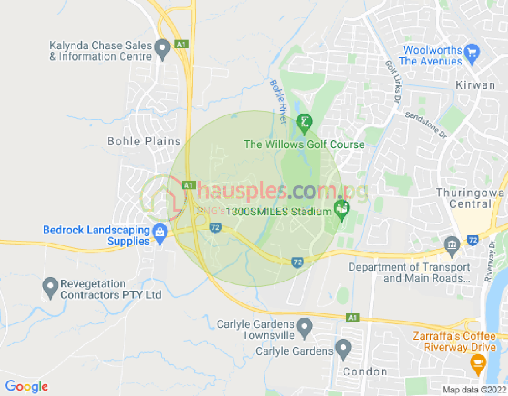 Map of 27 Swanlea Circuit, BOHLE PLAINS, Townsville & District, 4817, QLD
