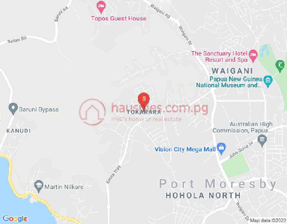 Map of Tokarara, Port Moresby, n/a, NCD