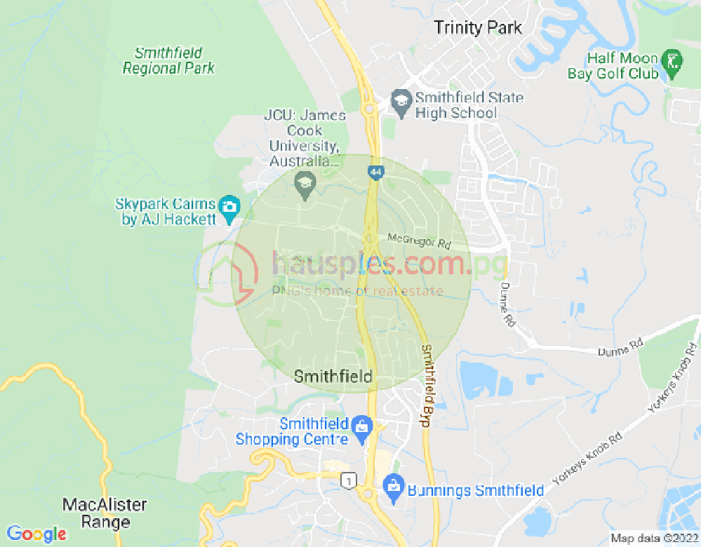 Map of 10 Feathertop Close, Smithfield, Cairns & District, 4878, QLD