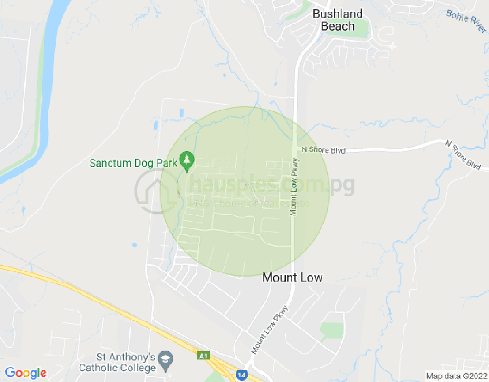 Map of 74 Fremont Street, MOUNT LOW, Townsville & District, 4818, QLD