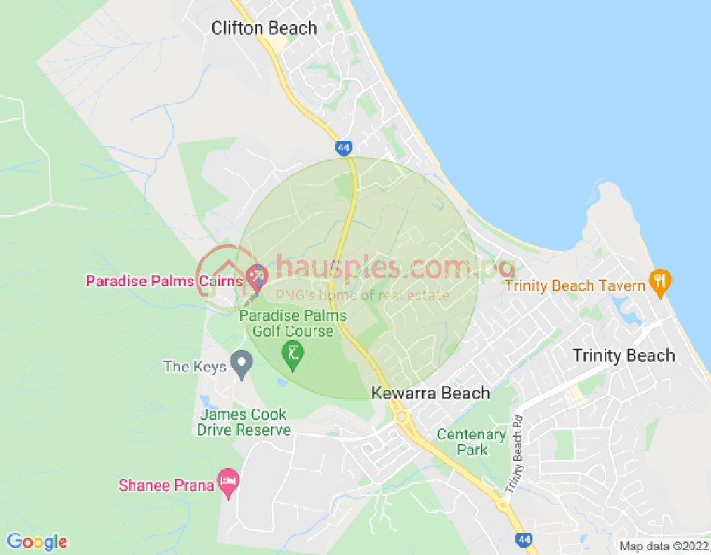 Map of 29 Monterey Street, KEWARRA BEACH, Cairns & District, 4879, QLD