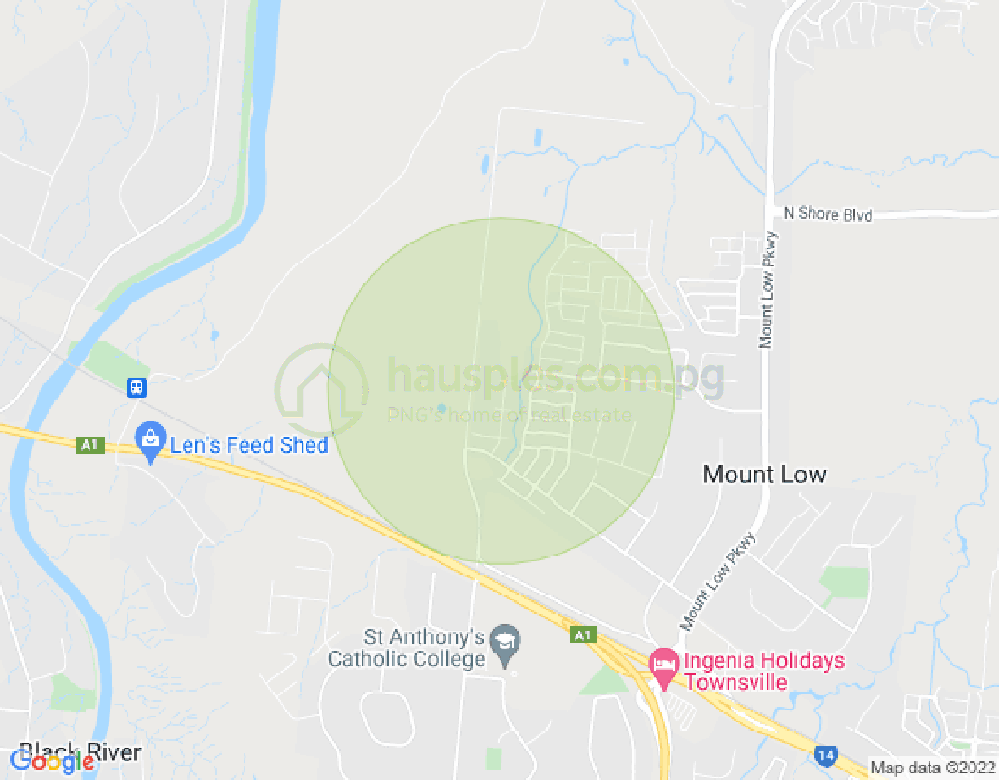 Map of 33 Pongamia Parade, MOUNT LOW, Townsville & District, 4818, QLD