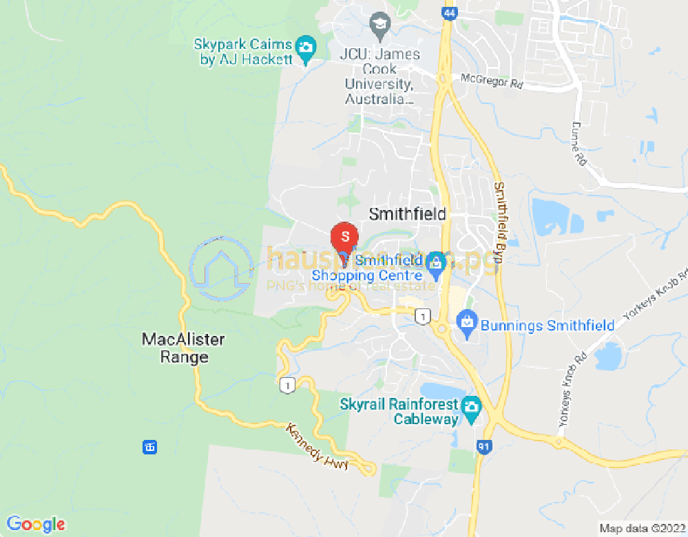 Map of Smithfield, Cairns & District, 4878, QLD