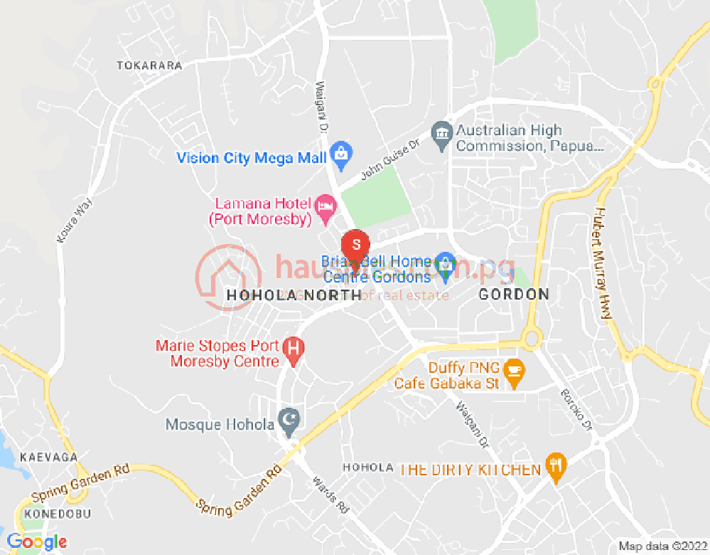Map of Holiday Inn & Suites Port Moresby