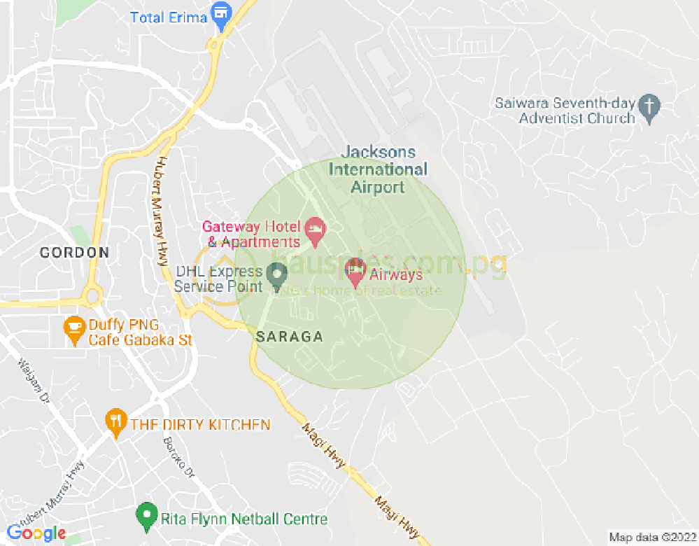Map of Airways Residences - Mid Range Villas