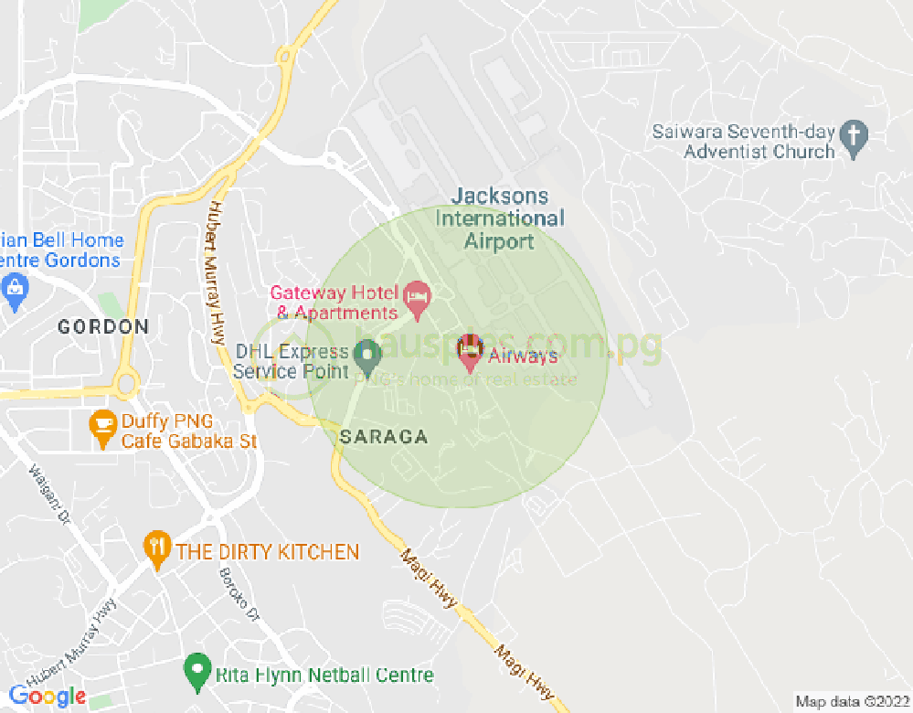 Map of Airways Residences - Mid Range Villas