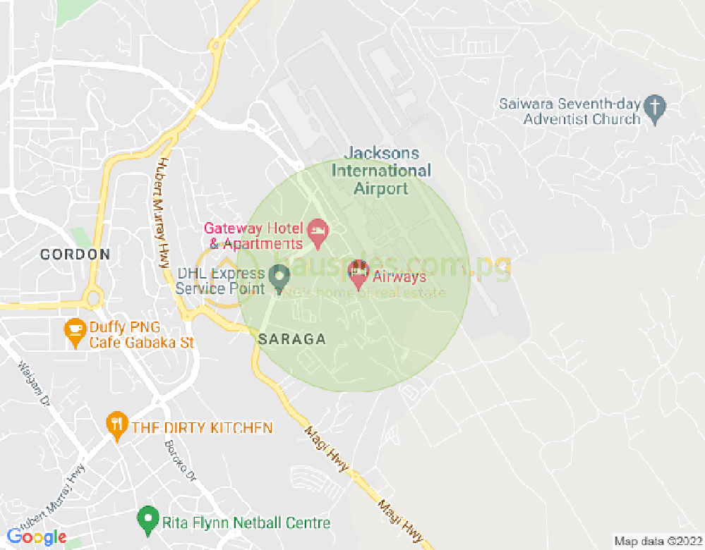Map of Airways Residences - Mid Range Villas