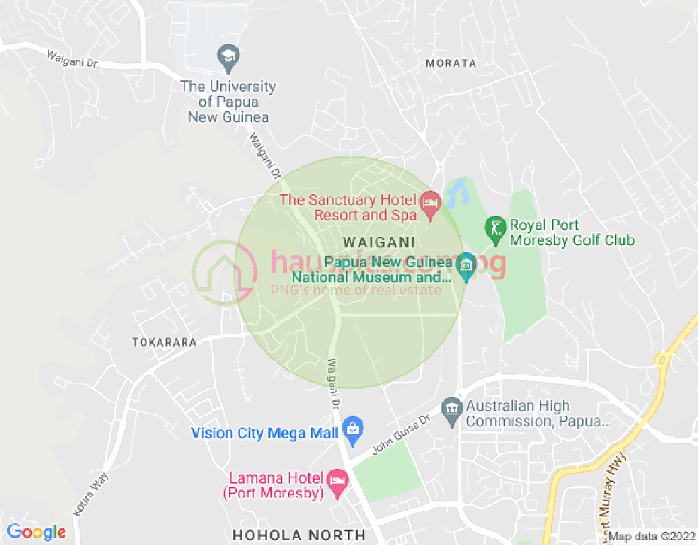 131/131 Heliconia Ridge, 托卡拉拉, 莫尔兹比港, 国家首都区地图