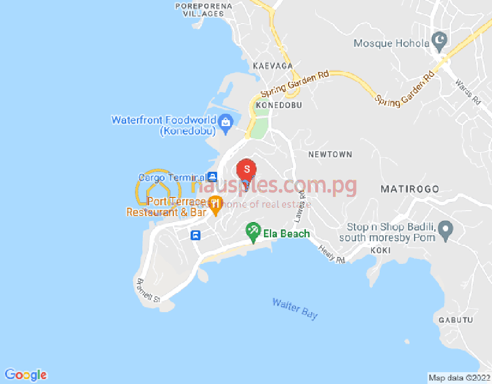 Map of Davetari Drive, Town Section 51, Sumbiripa Apartments, Town, Port Moresby, NCD