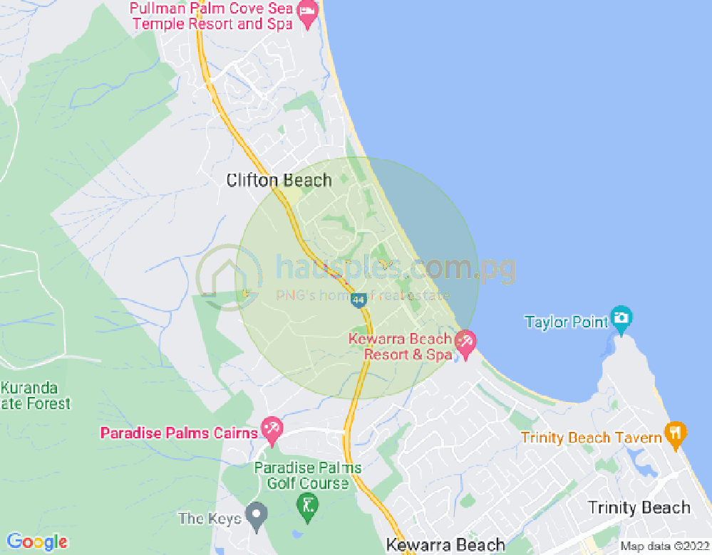 Map of 1509/40-62 Clifton Road, CLIFTON BEACH, Cairns & District, 4879, QLD