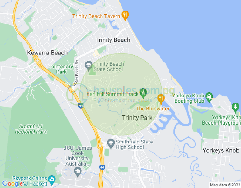 Map of 18 Port Close, TRINITY BEACH, Cairns & District, 4879, QLD