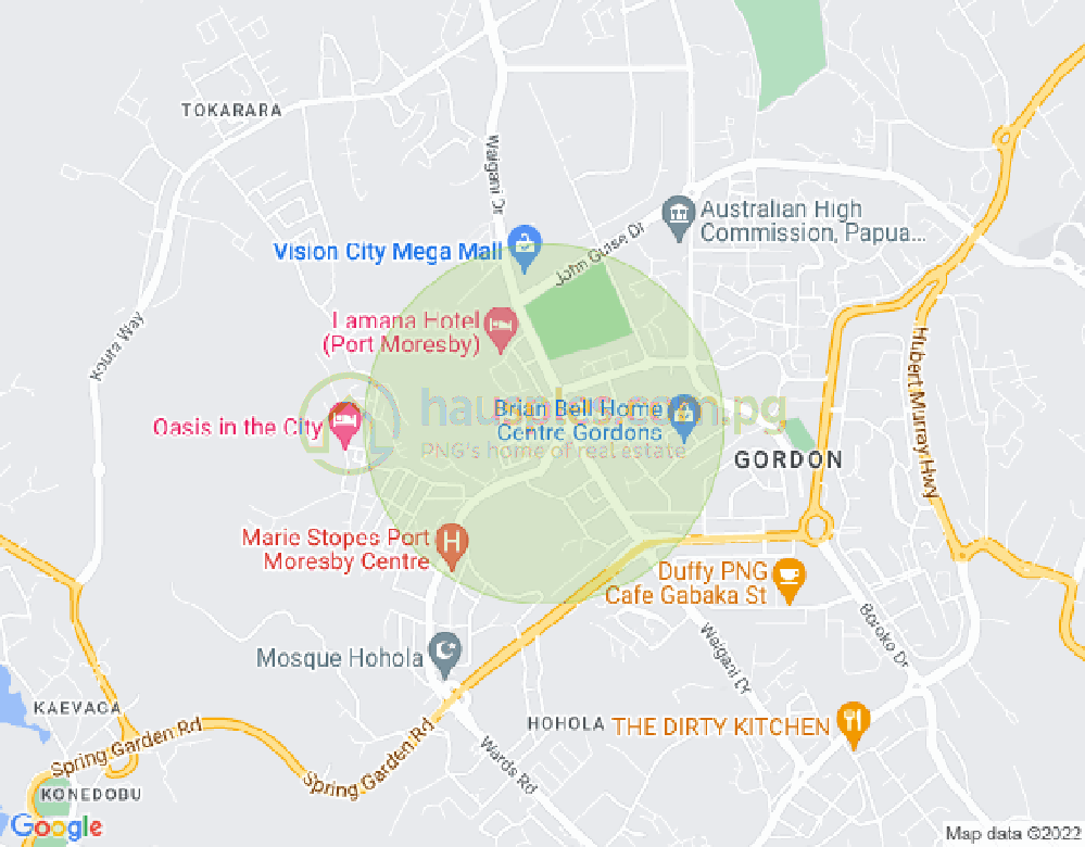 Map of Holiday Inn & Suites Port Moresby