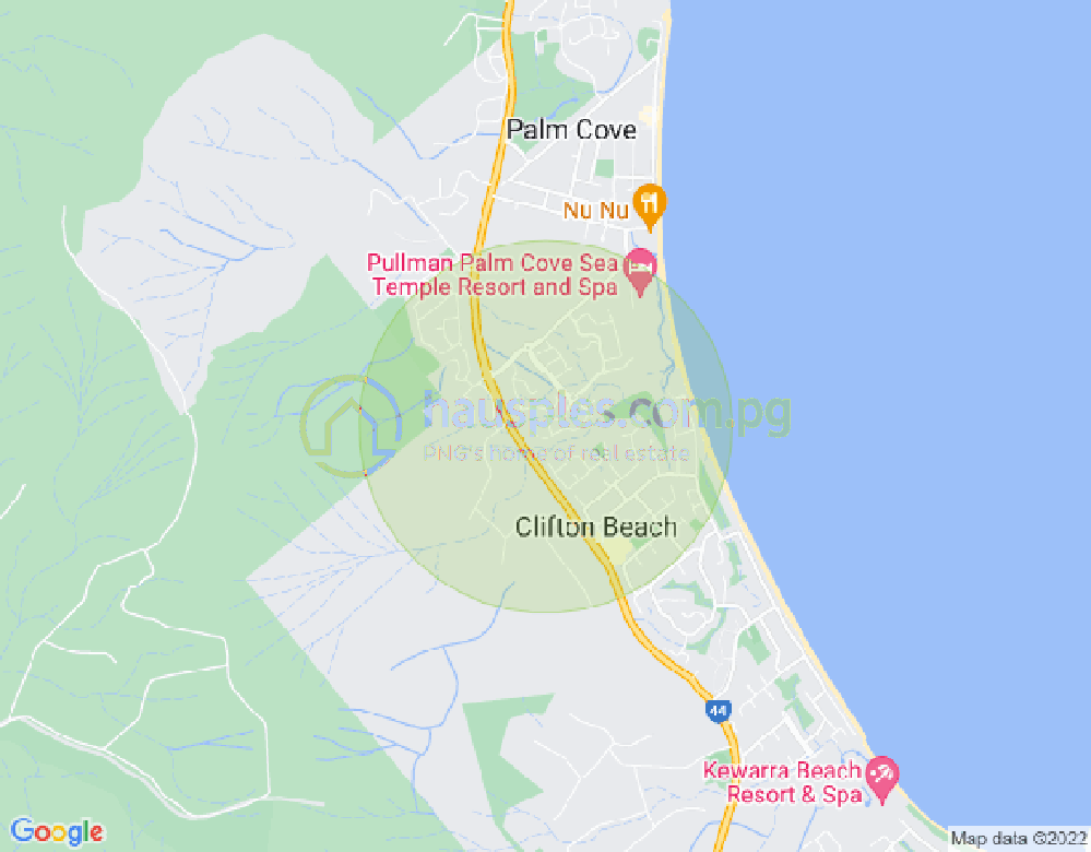 Map of 5 Aurelia Road, PALM COVE, Cairns & District, 4879, QLD