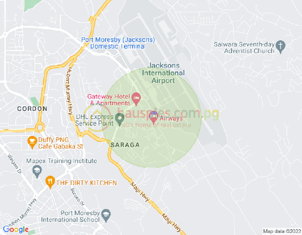 Map of Airways Residences - Mid Range Villas