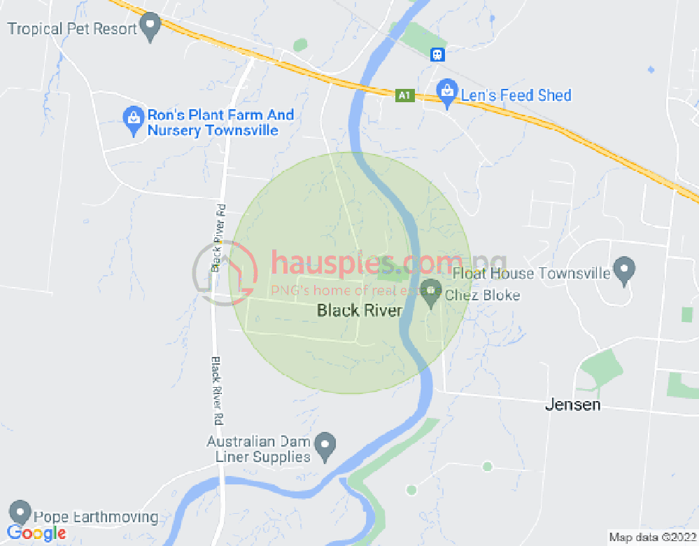 Map of 6 Heferen Crescent, BLACK RIVER, Townsville & District, 4818, QLD