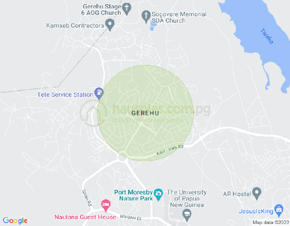 Map of Lot:420 Lot: 21 Varie Crescent, Gerehu, Port Moresby, NCD