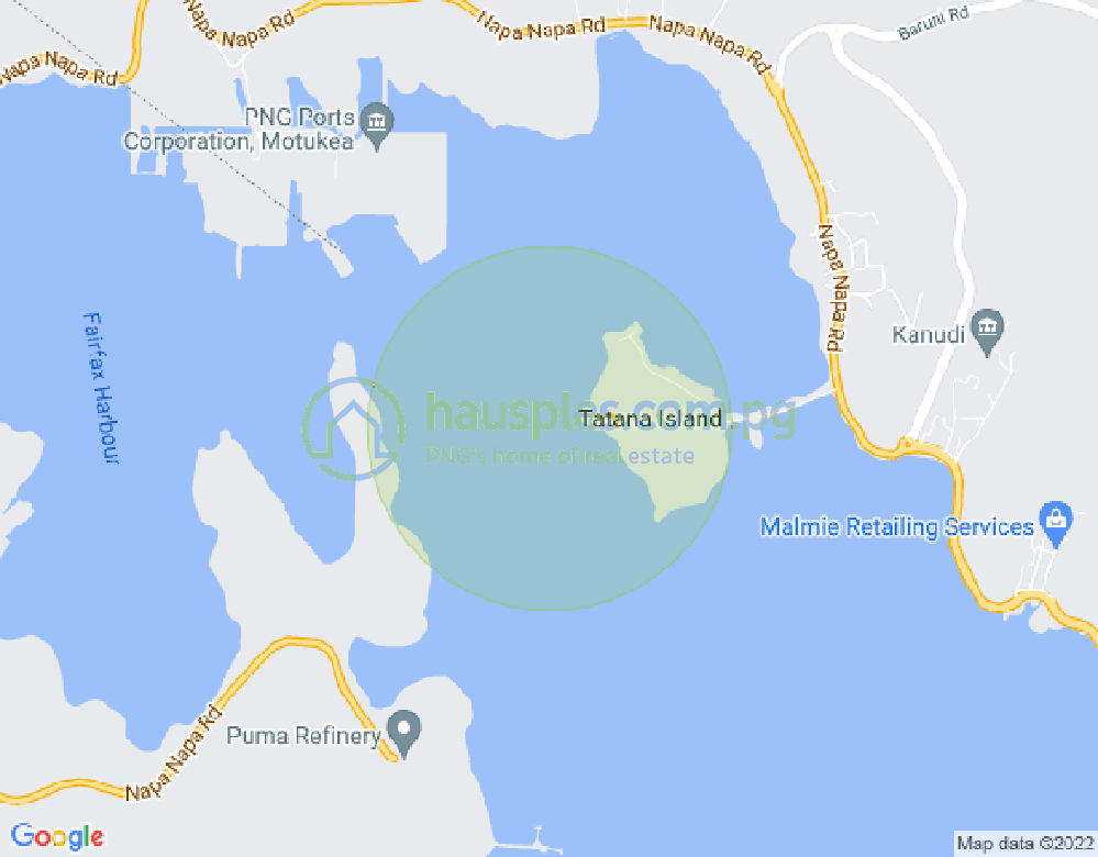Map of Bougainville Crescent, Town, Port Moresby, NCD