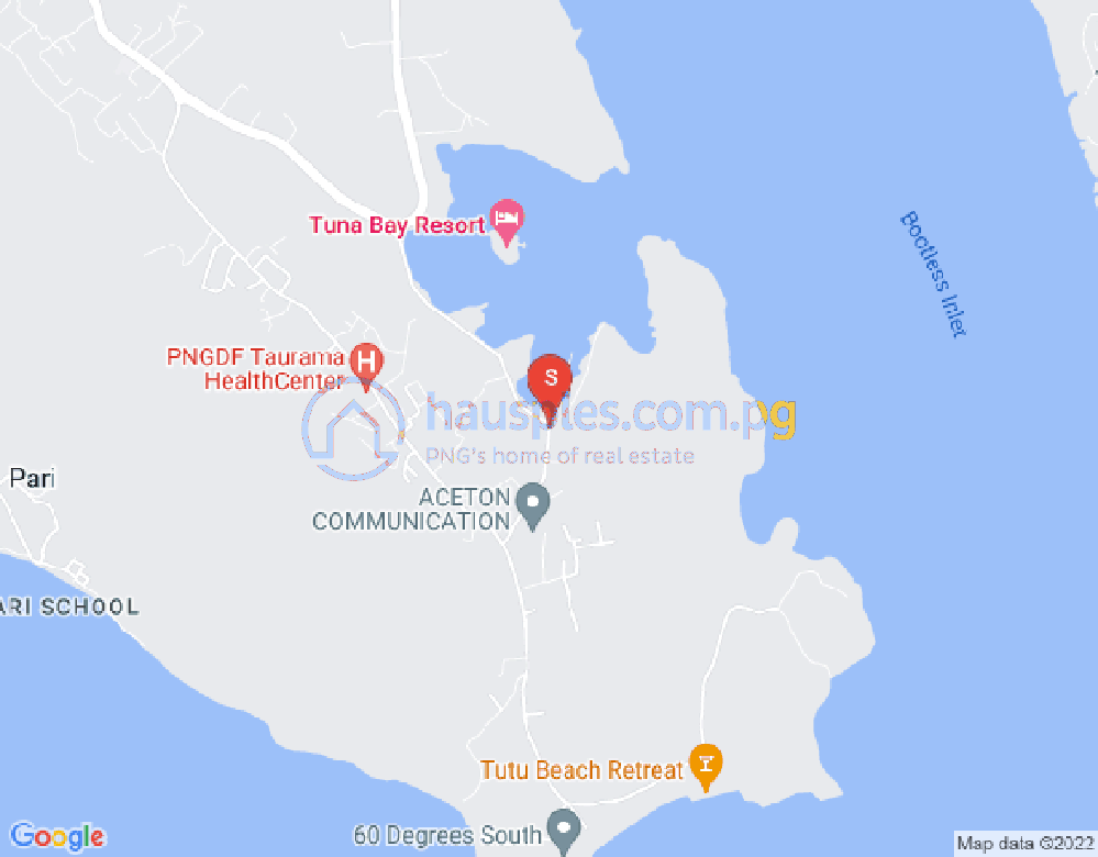 Map of Town, Port Moresby, NCD