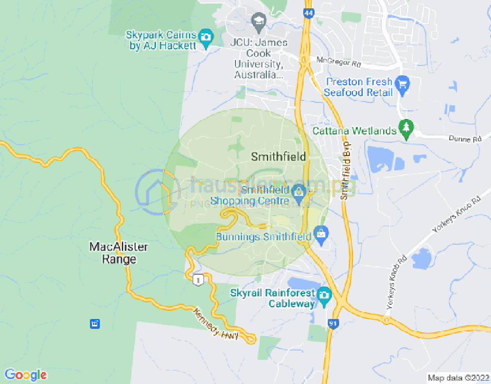 Map of 51 Cambrian Avenue, SMITHFIELD, Cairns & District, 4878, QLD