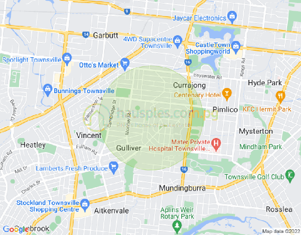 Map of 28 Kent Street, GULLIVER, Townsville & District, 4812, QLD