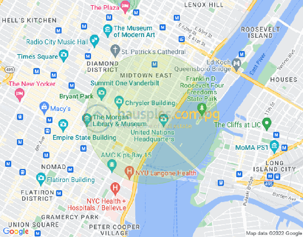 Map of Crowne Plaza Residences