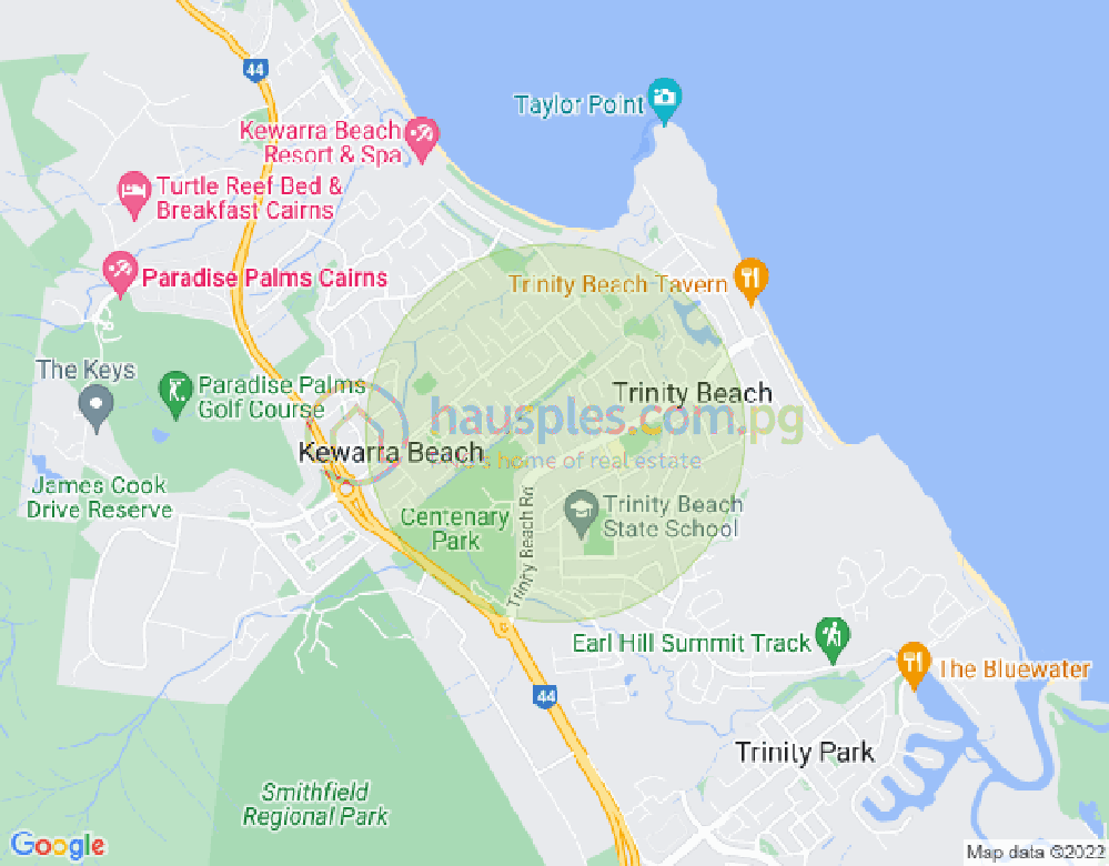 Map of 9/12 Oyster Court, TRINITY BEACH, Cairns & District, 4879, QLD