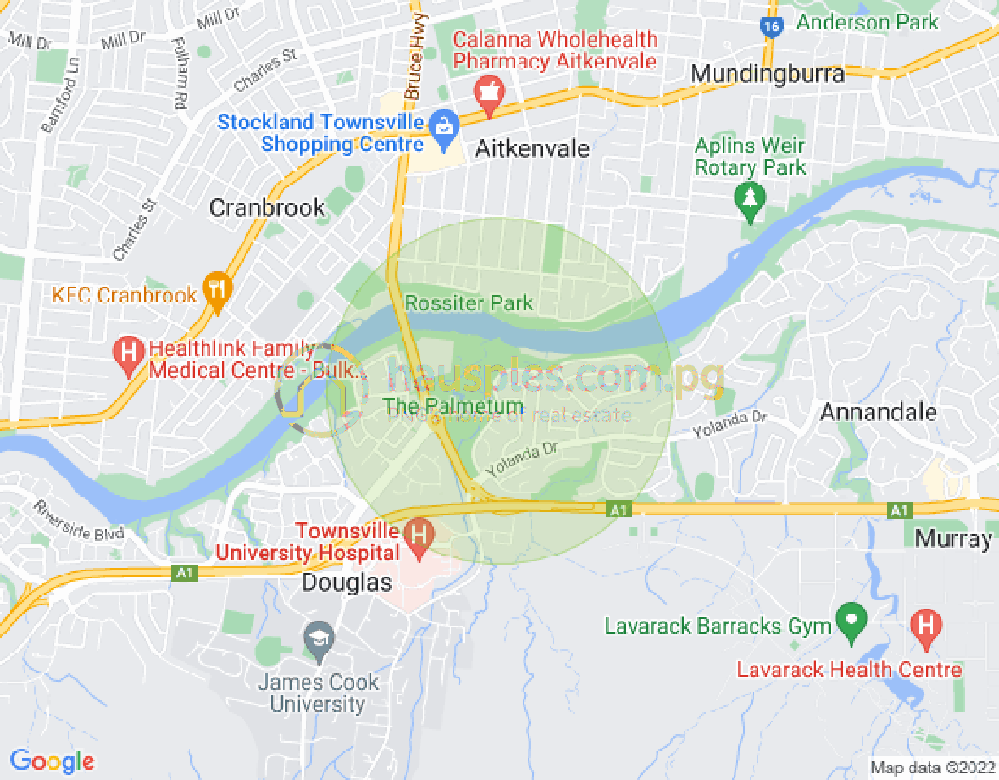 Map of 41 Marabou Drive, ANNANDALE, Townsville & District, 4814, QLD