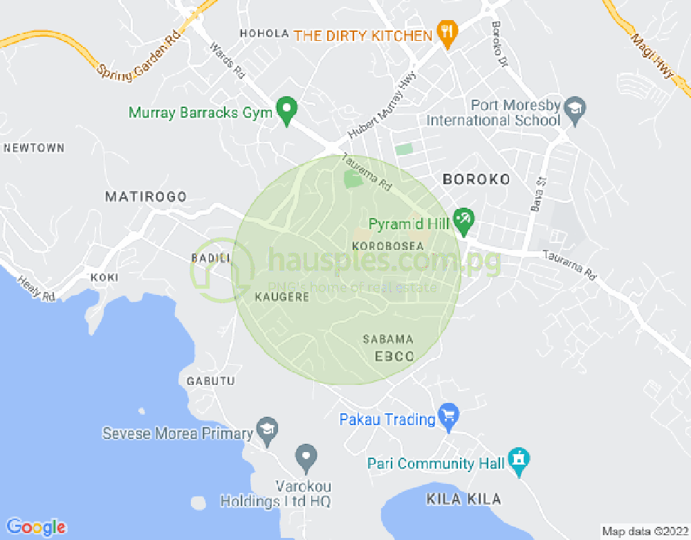 Map of Dr Korobosea, Korobosea, Port Moresby, NCD