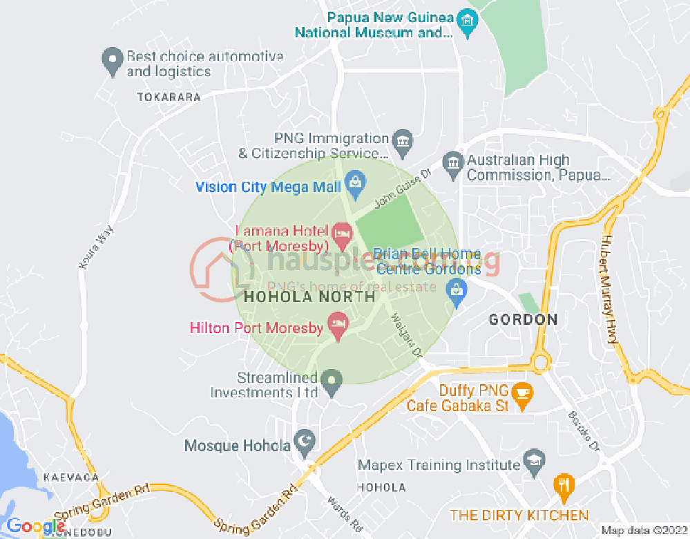 Map of 05 Mau Place, Gerehu, Port Moresby, NCD