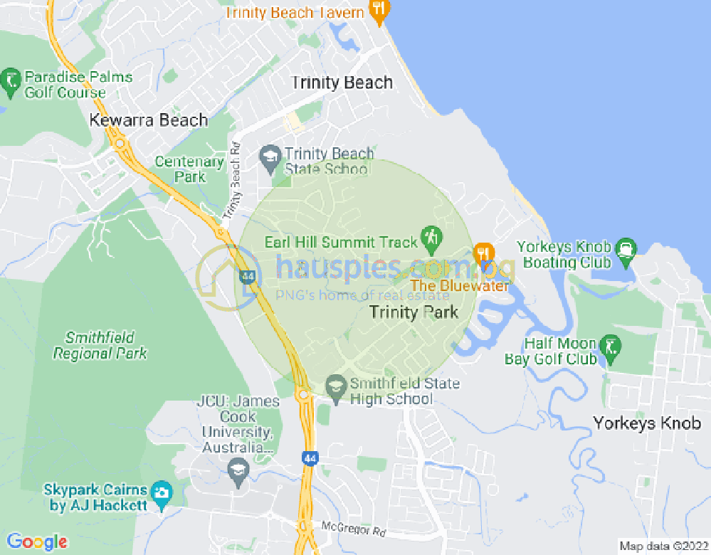 Map of 32 Bosun Place, Trinity Beach, Cairns & District, 4879, QLD