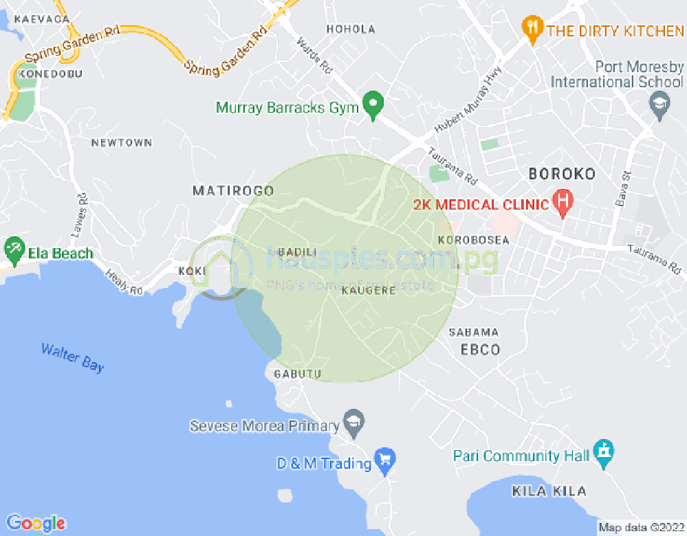 Map of Pruth Street Sec 84, Lot 2-6, 2 Mile, Port Moresby, NCD