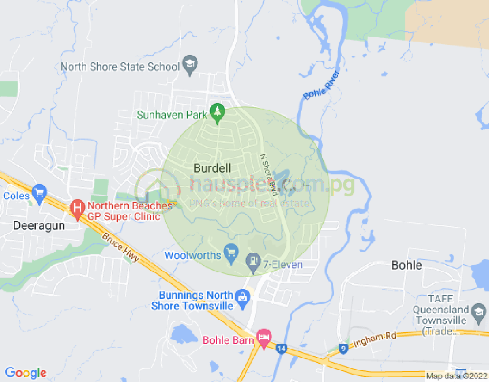 Map of 15  Marquise Circuit, BURDELL, Townsville & District, 4818, QLD