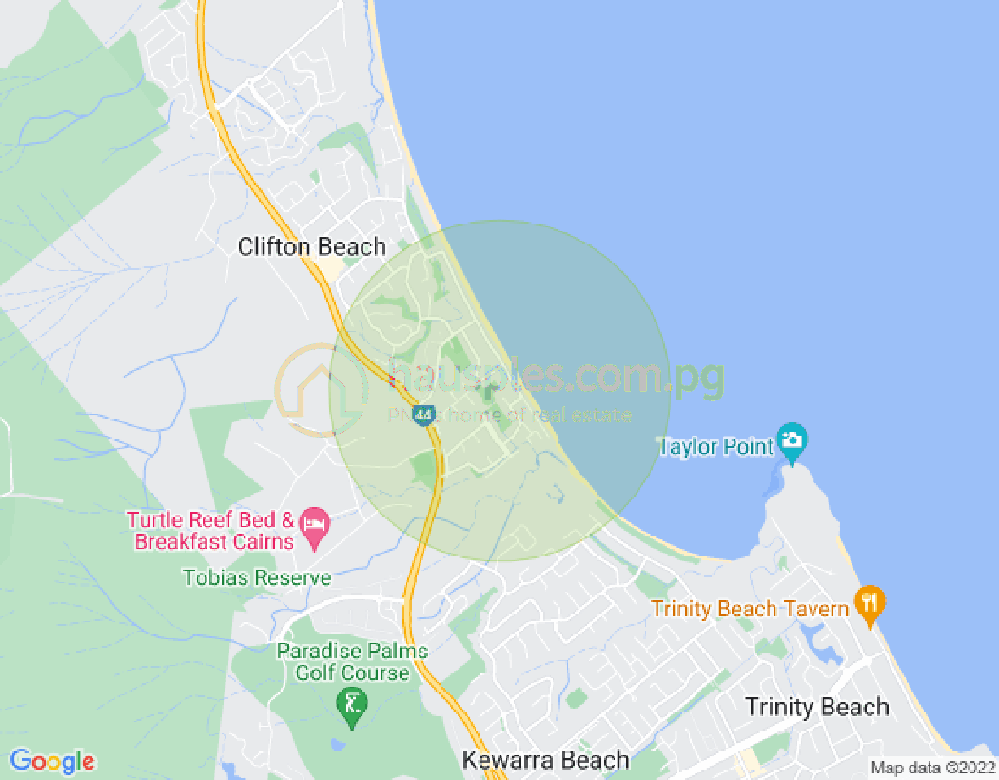 Map of 39 Batt Street, Clifton Beach, Cairns & District, 4879, QLD