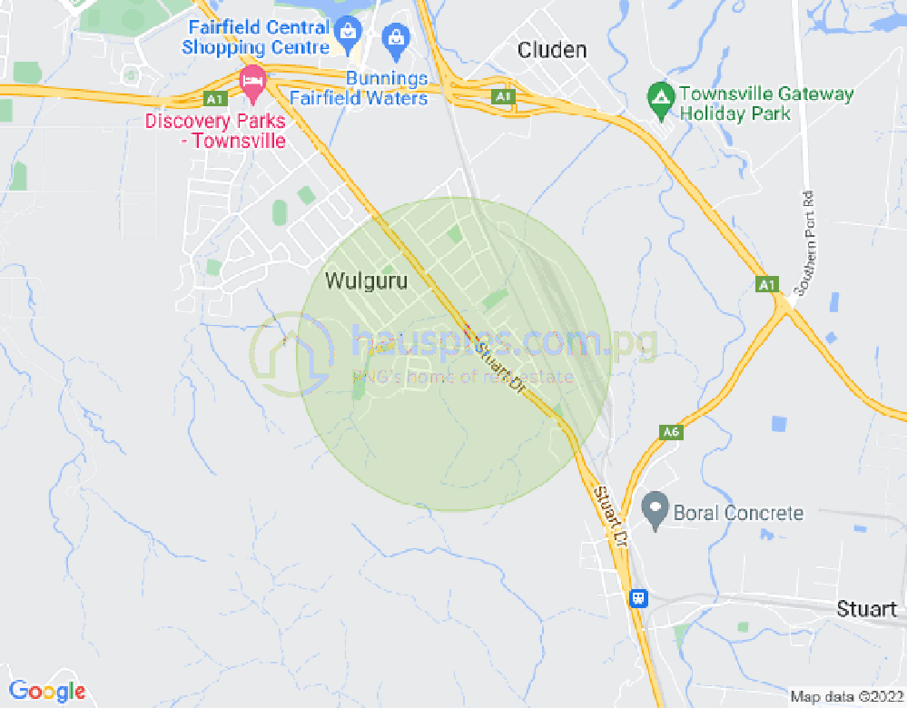 Map of 14 Diamantina Street, WULGURU, Townsville & District, 4811, QLD