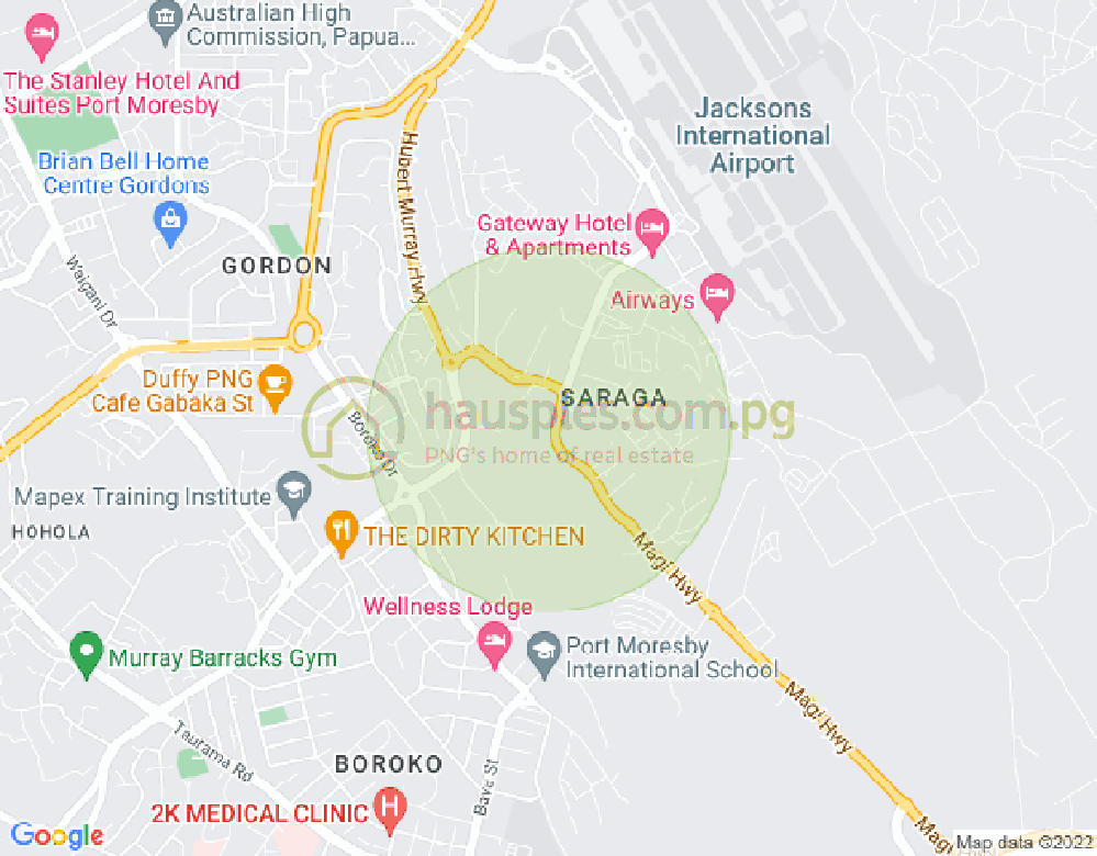 Map of Dogura Road Sec 31, Lot 15, 6 Mile, Port Moresby, NCD
