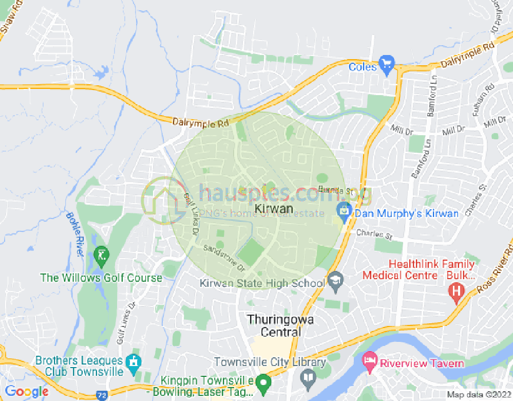Map of 1 Saratoga Close, KIRWAN, Townsville & District, 4817, QLD