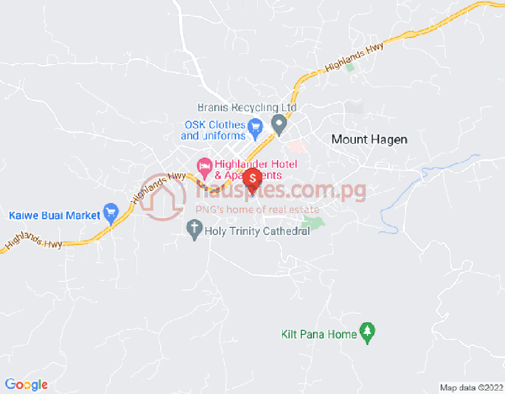 Mount Hagen, Western Highlands地图