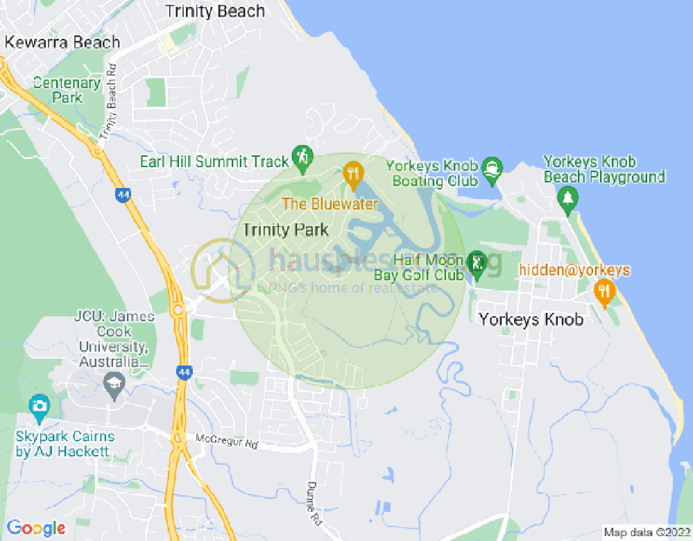 Map of 129 Harbour Drive, TRINITY PARK, Cairns & District, 4879, QLD