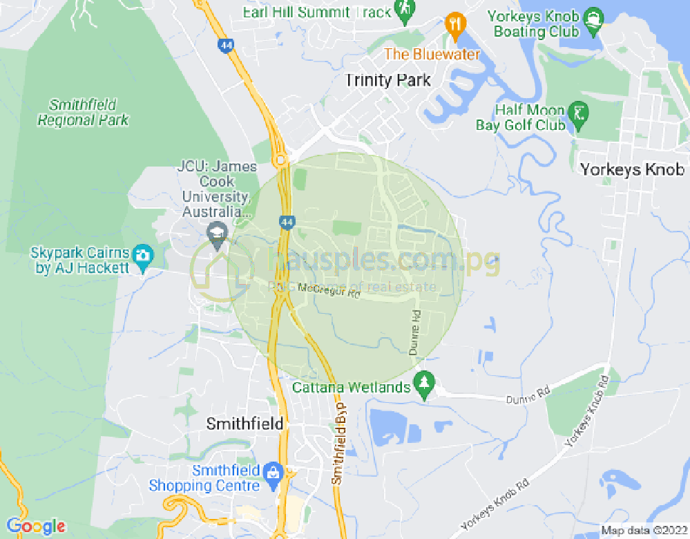 Map of 17 Sidlaw Street, Smithfield, Cairns & District, 4878, QLD