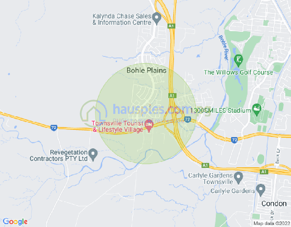 Map of 17 Friarbird Avenue, BOHLE PLAINS, Townsville & District, 4817, QLD