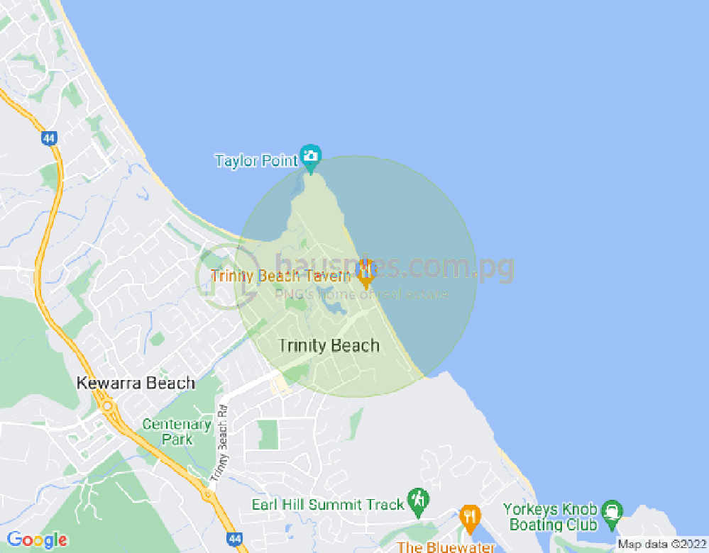 Map of 105/92 Moore Street, TRINITY BEACH, Cairns & District, 4879, QLD