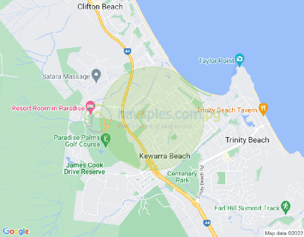 Map of 78 Gannet Street, Kewarra Beach, Cairns & District, 4879, QLD