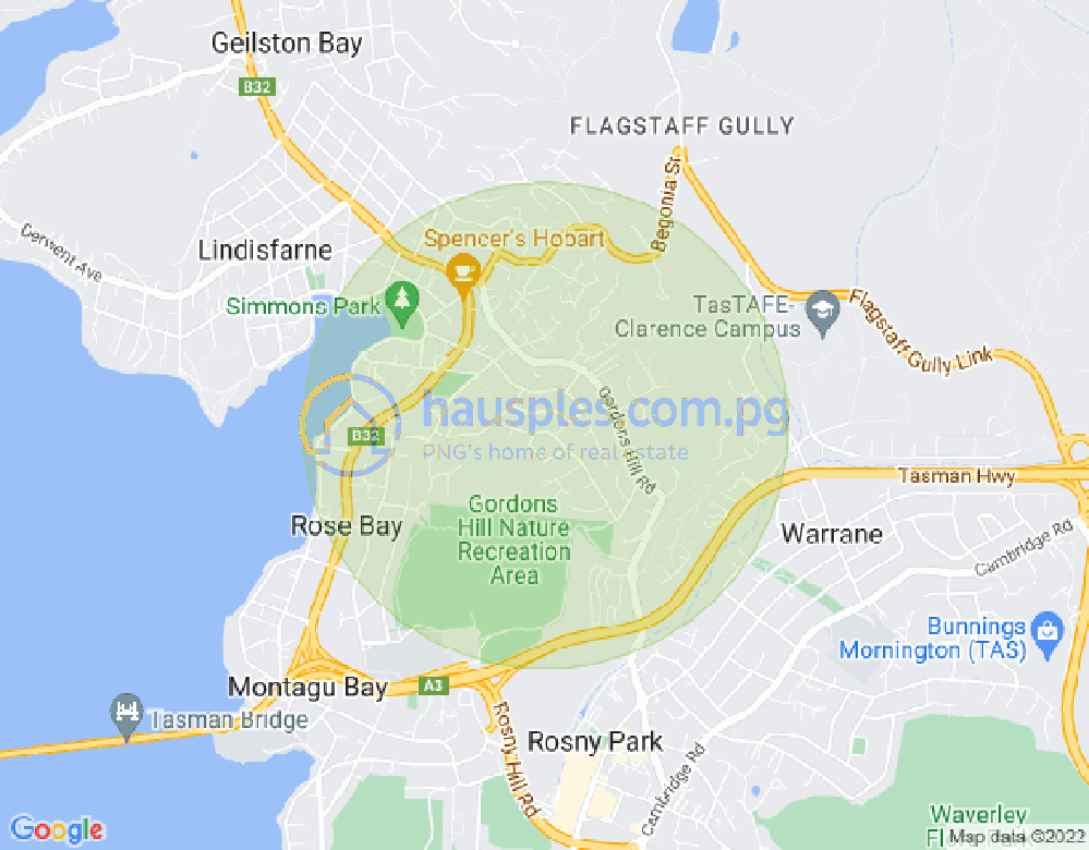 Map of 22 Baines Street, CLIFTON BEACH, Cairns & District, 4879, QLD